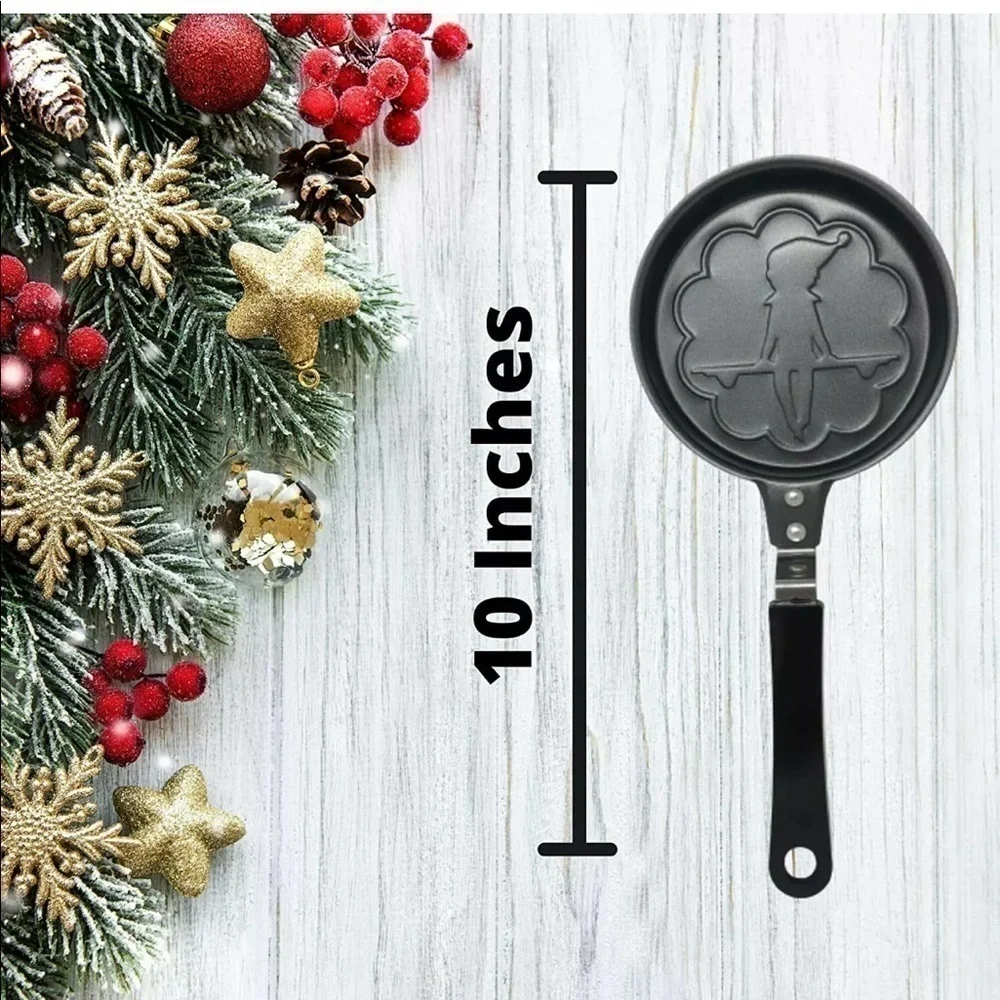 Elf on the Shelf Pancake Skillet set New
